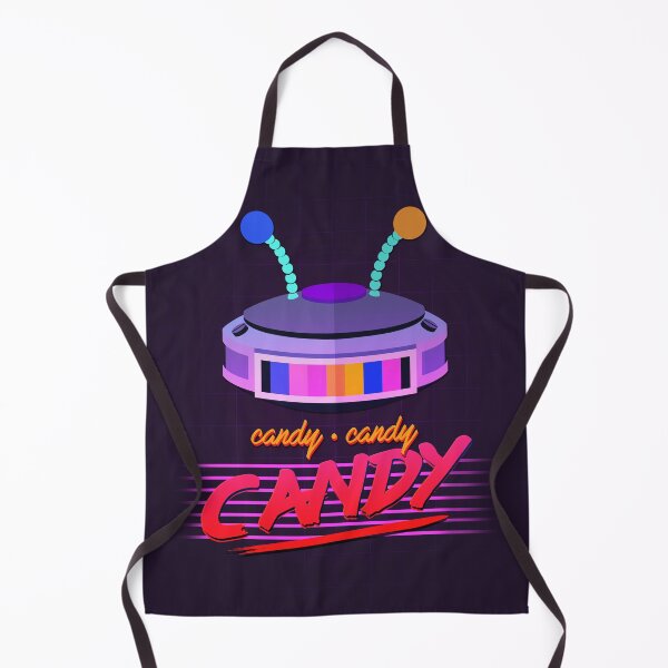 Aperçu de l'œuvre Robot rétro synthwave - Machine à bonbons des années 80 créée et vendue par Zearcier Designs.