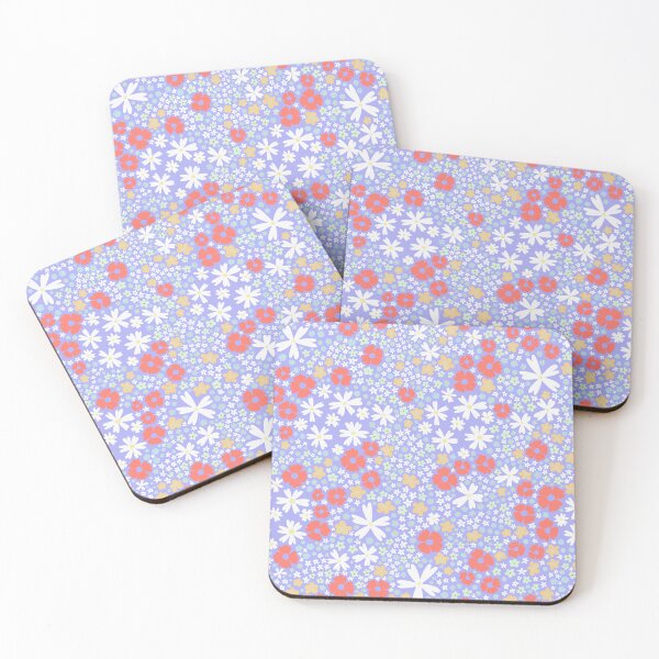 Item preview, Eidleweiss (cornflower blue) print   designed and sold by FruiteggStudio.