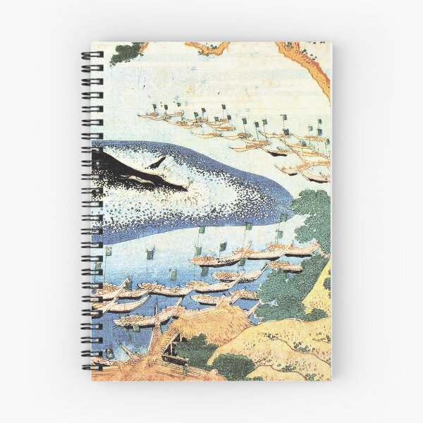 Item preview, HD. Whaling Off Gotō from Oceans of Wisdom, by Katsushika Hokusai . HIGH DEFINITION designed and sold by MINDTHECHERRY.