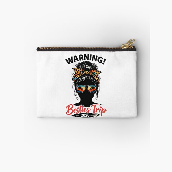 Item preview, Warning! Besties Trip 2026 In Progress Girls Travel Vacation Friends Getaway designed and sold by SofenArt.
