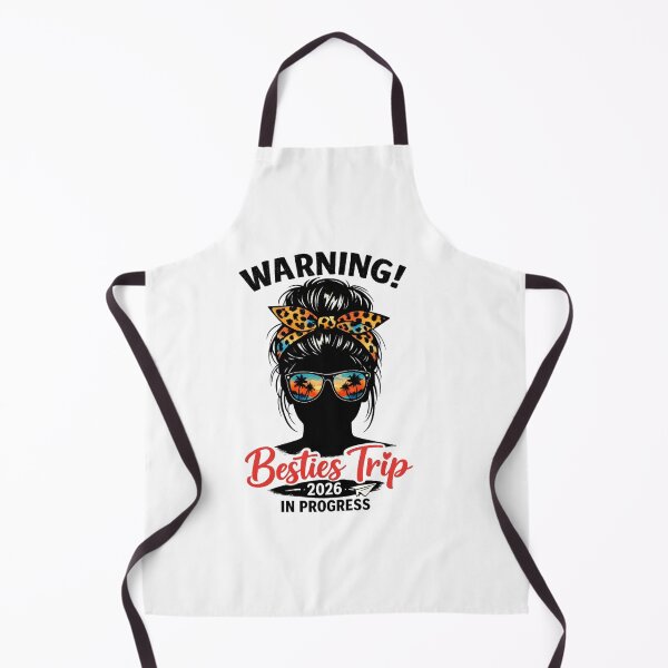 Item preview, Warning! Besties Trip 2026 In Progress Girls Travel Vacation Friends Getaway designed and sold by SofenArt.