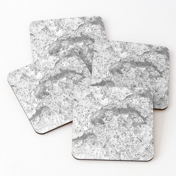 Item preview, Map of Le Castellet, Var designed and sold by CadresSauvages.