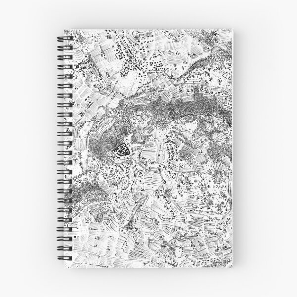 Item preview, Map of Le Castellet, Var designed and sold by CadresSauvages.