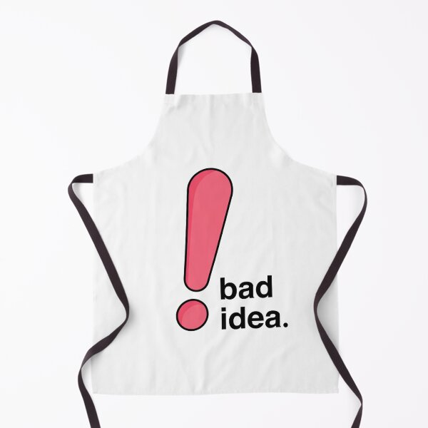 Item preview, Exclamation Mark Bad Idea Warning Message designed and sold by SassyArtistry.