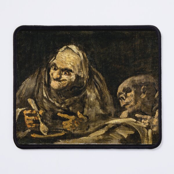 Item preview, Two old men eating soup designed and sold by harumidesign.