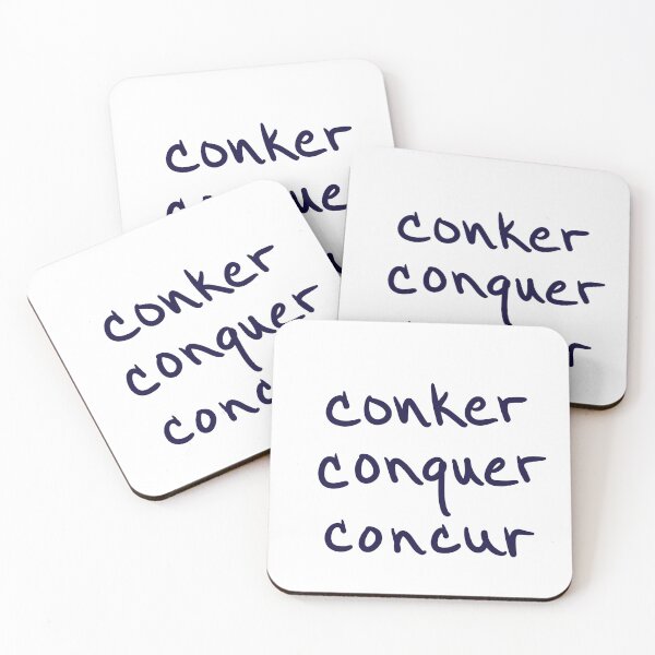 Item preview, Conker Conquer Concur  designed and sold by abeink.