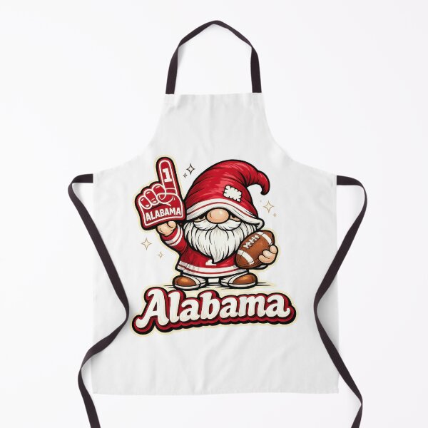 Item preview, Alabama Football Gnome with Foam Finger and Santa Hat designed and sold by Moriarty's Digital Visions.