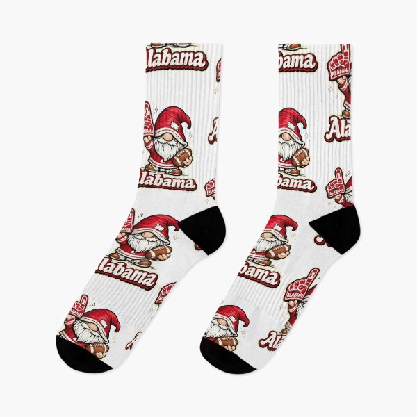 Item preview, Alabama Football Gnome with Foam Finger and Santa Hat designed and sold by Moriarty's Digital Visions.