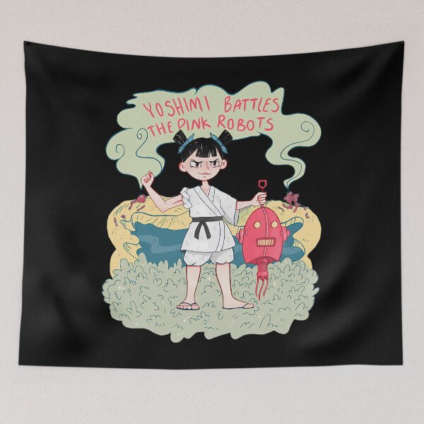 Item preview, The Flaming Lips 'Yoshimi Battles The Pink Robots' Art designed and sold by beProgrammer.