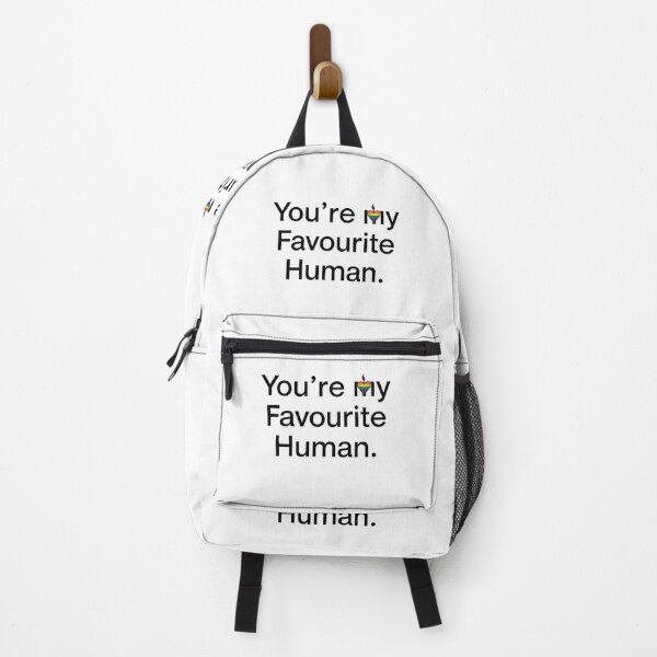 Item preview, You’re My Favourite Human Rainbow Pride Quote designed and sold by rainbowgremlin.