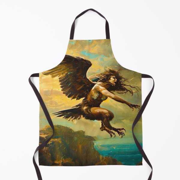 Item preview, Harpy of the Raging Sea designed and sold by TinCatOutPost.