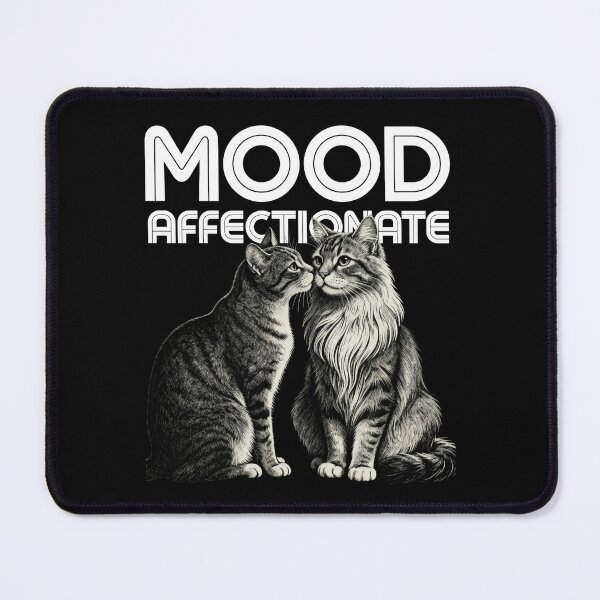 Item preview, Mood: Affectionate – Vintage Cat Engraving Illustration designed and sold by CatVibesStudio.