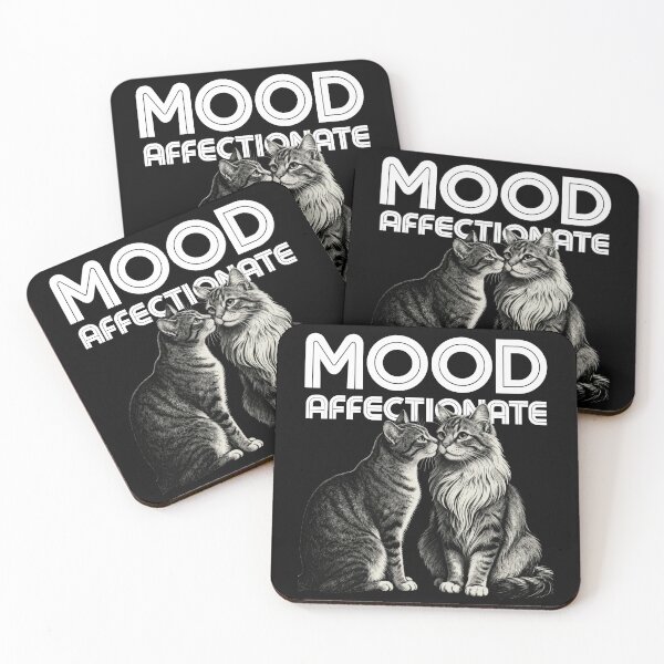 Item preview, Mood: Affectionate – Vintage Cat Engraving Illustration designed and sold by CatVibesStudio.