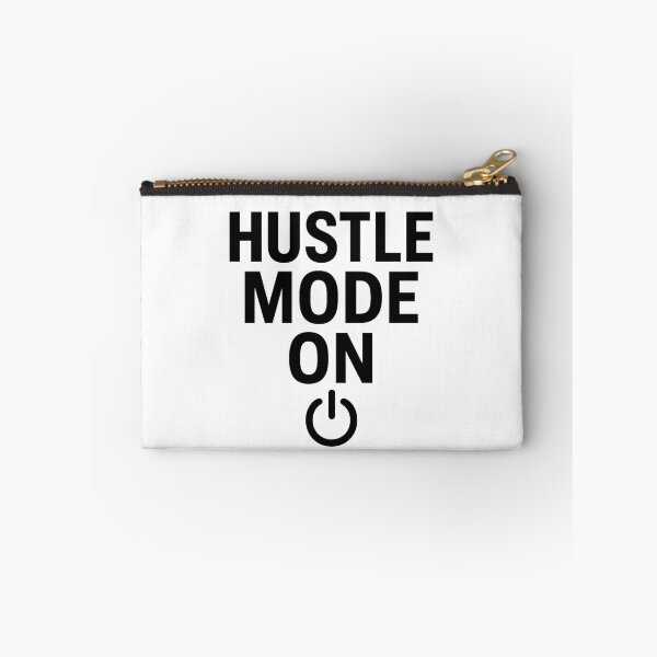 Item preview, Hustle Mode On Motivational Typography Design designed and sold by iqbalsamani.