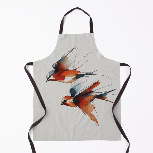 Item preview, Elegant Swallows in Flight designed and sold by lautir.
