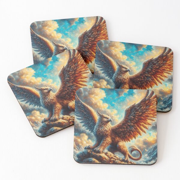 Item preview, Griffin Wings of Thunder designed and sold by TinCatOutPost.