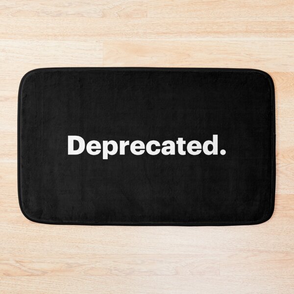 Item preview, Deprecated | Anti AI Saying (White text) designed and sold by STUDIO-72.