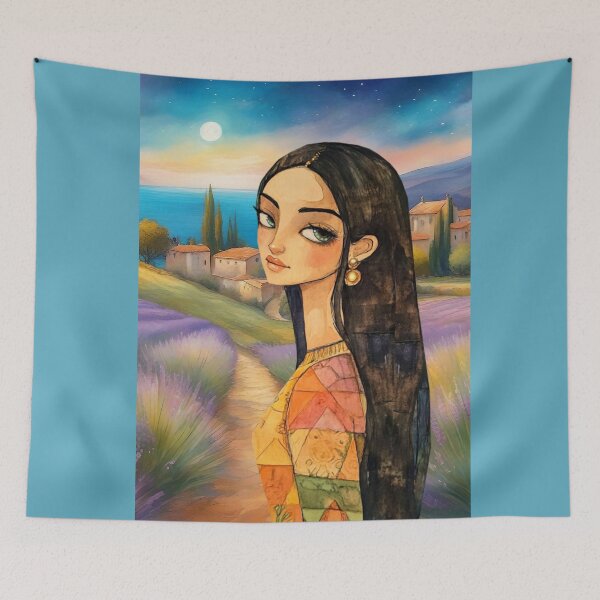 Item preview, A WALK AMONGST THE SWEET SWEET LAVENDER designed and sold by Tammera.