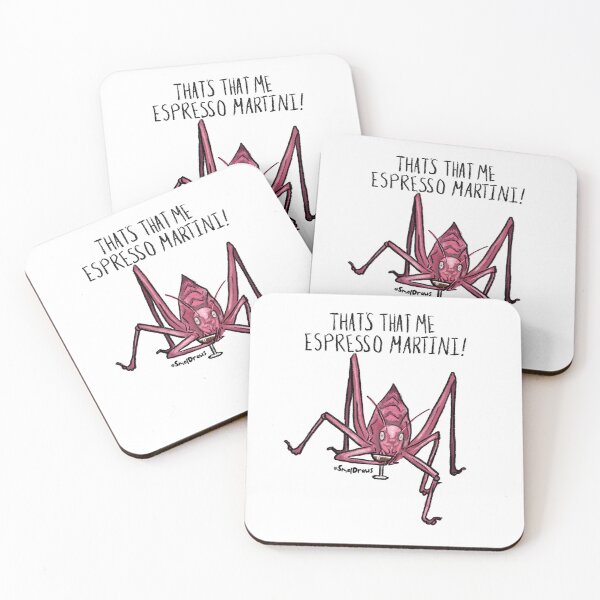 Item preview, Pink Katydid Espresso Gal designed and sold by SmelDraws.