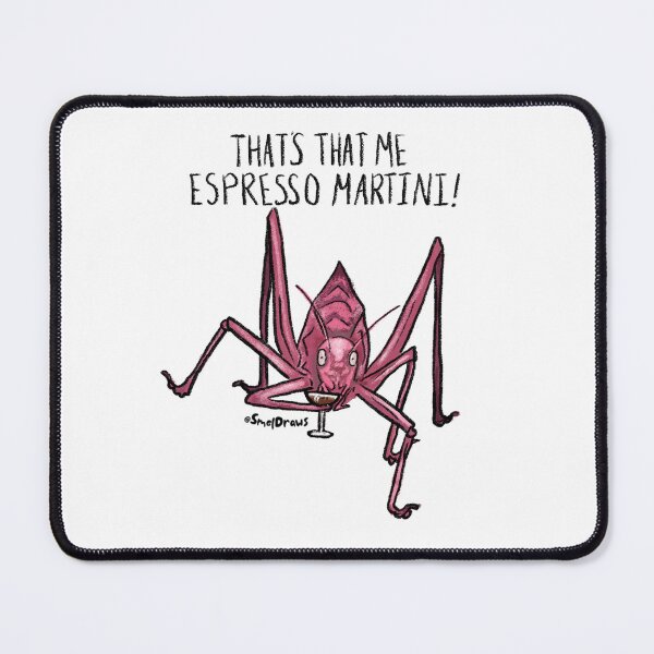 Item preview, Pink Katydid Espresso Gal designed and sold by SmelDraws.