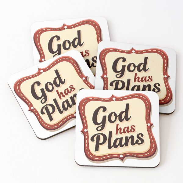 Item preview, God Has Plans Faith Inspiration Design designed and sold by Pastor Reeves Studio.