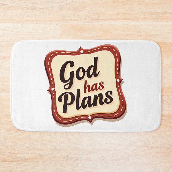 Item preview, God Has Plans Faith Inspiration Design designed and sold by Pastor Reeves Studio.