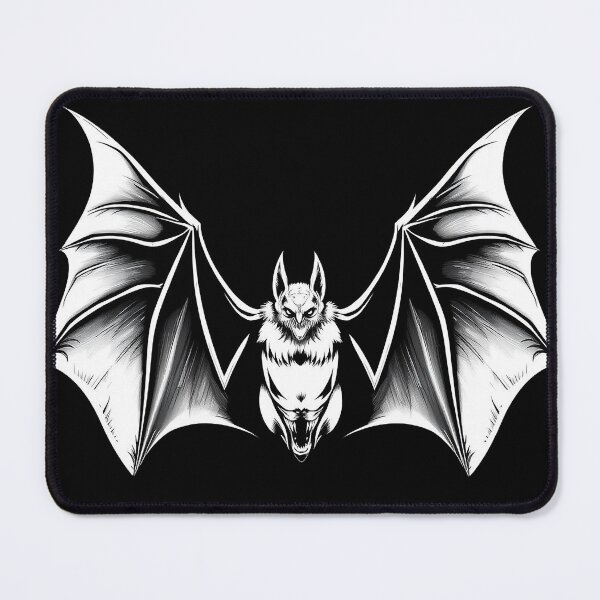 Item preview, Dark Winged Bat Illustration – Gothic Night Creature designed and sold by Paranormal Peaks.