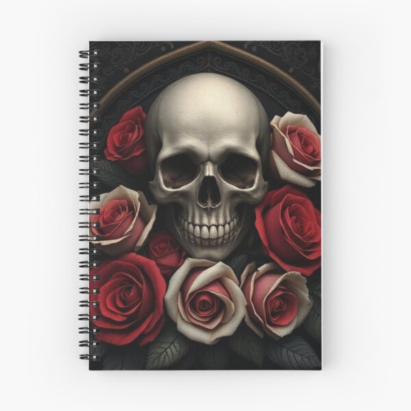Item preview, Skull With Roses designed and sold by Emma-Roid.