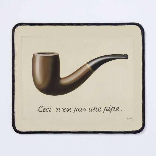 Item preview, This is not a pipe. René Magritte designed and sold by harumidesign.