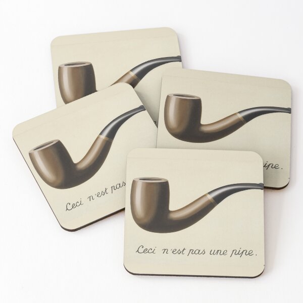 Item preview, This is not a pipe. René Magritte designed and sold by harumidesign.