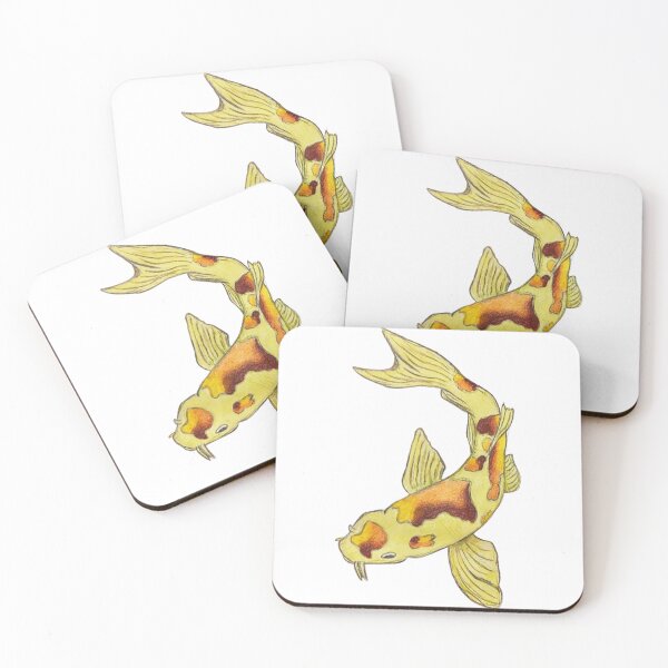 Item preview, Yellow Koi Fish designed and sold by micksnmatch.