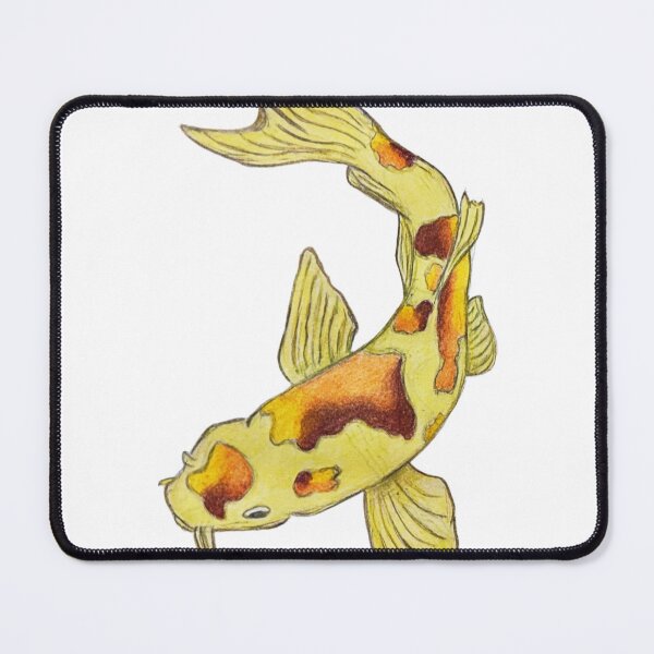 Item preview, Yellow Koi Fish designed and sold by micksnmatch.