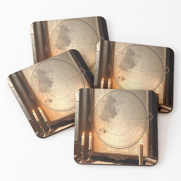 Item preview, Latin Star Map – Renaissance Science Celestial Chart Art designed and sold by semenol.