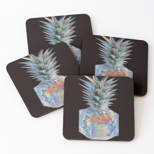 Item preview, Iridescent Holographic Pineapple Crystal Prism Glow designed and sold by ZChrome.