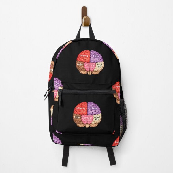 Item preview, Vet & Vet Tech Brain – Emergency, Coffee & Compassion designed and sold by Bettybee00.
