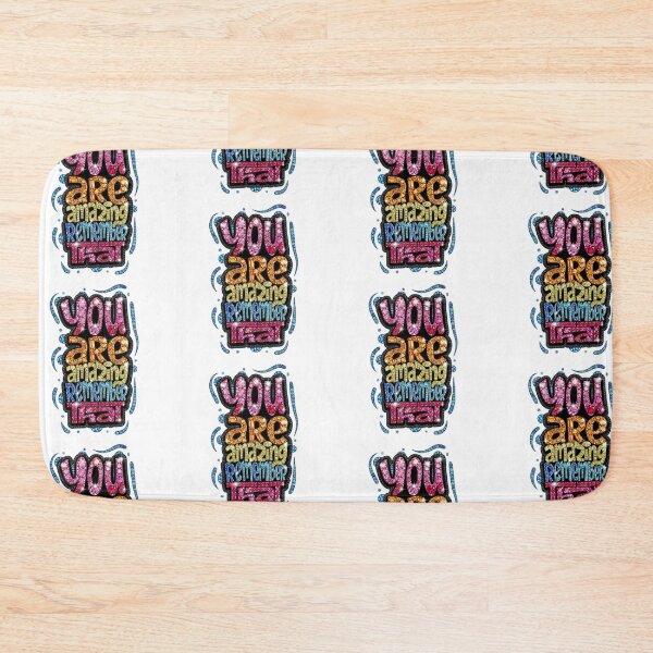 Item preview, You Are Amazing Remember That - Sparkling Gemstone Typography designed and sold by Krasnovaovaova.