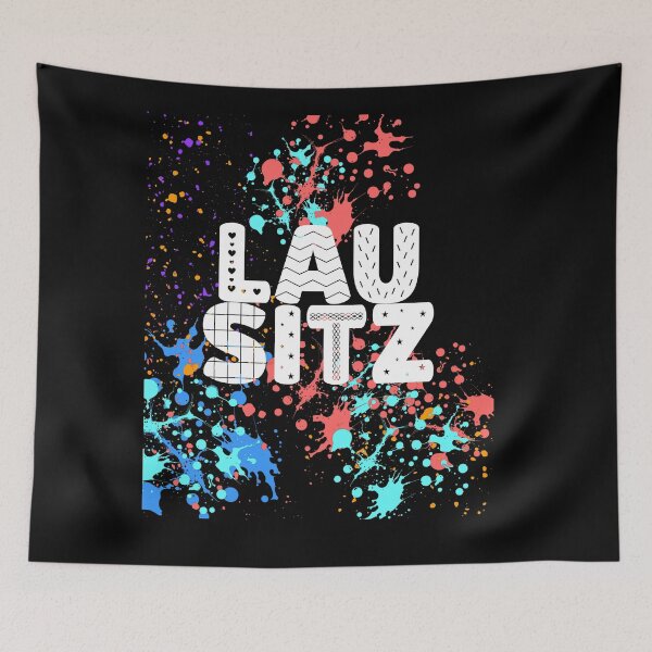 Item preview, Good Vibes Lausitz Shirt | Neon Splash Streetwear Gift designed and sold by lang-popart.