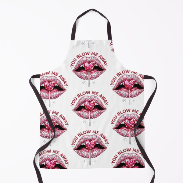 Item preview, You Blow Me Away - Diamond Lips & Heart Lollipop Art designed and sold by Krasnovaovaova.
