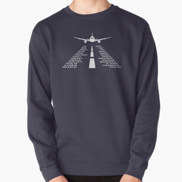 Airplane Phonetic Alphabet | Pilot Gift Pullover Sweatshirt