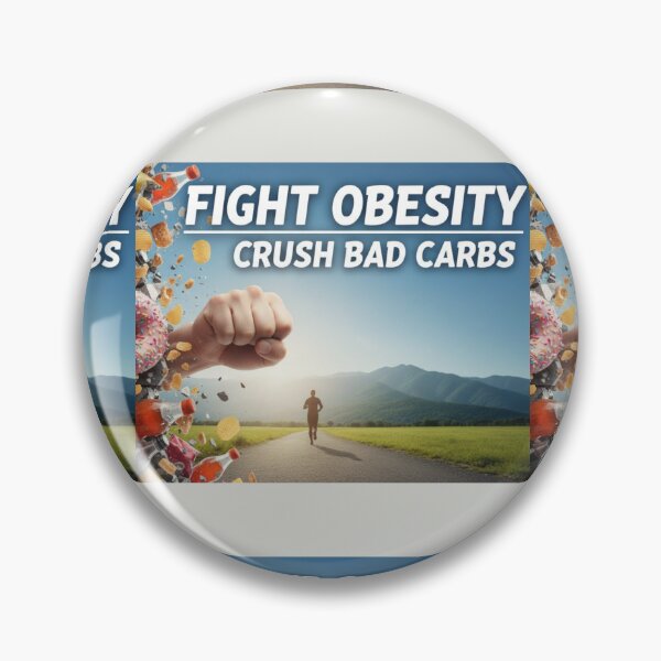 Item preview, Crush the Barriers: Victory Over Obesity designed and sold by Kamarko.