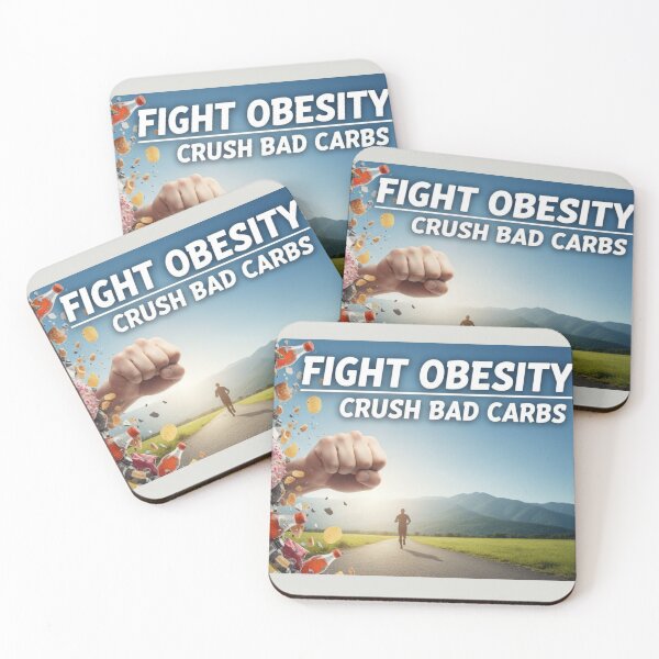 Item preview, Crush the Barriers: Victory Over Obesity designed and sold by Kamarko.