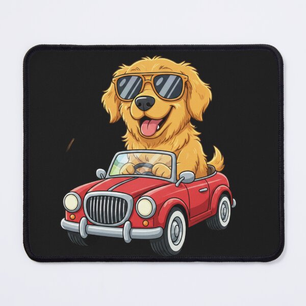 Item preview, Golden Retriever Cruising – Design on All Your Favorite Products designed and sold by Bittor18.