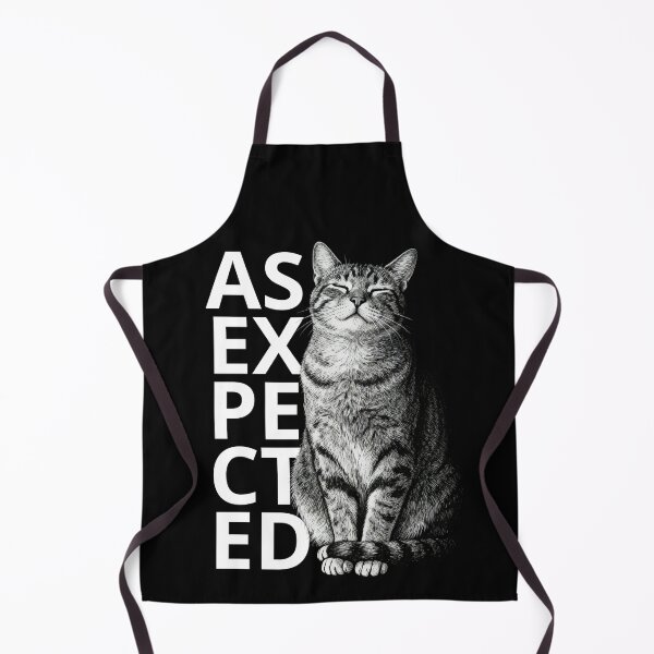 Item preview, As Expected – Vintage Cat Engraving Illustration designed and sold by CatVibesStudio.