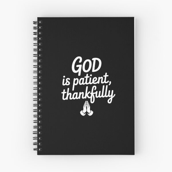 Item preview, God Is Patient Thankfully designed and sold by theartfulaspie.