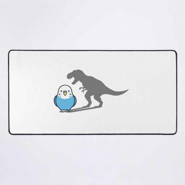 Item preview, I Am A Dinosaur Tiny Raptor Budgie designed and sold by Petzzz.