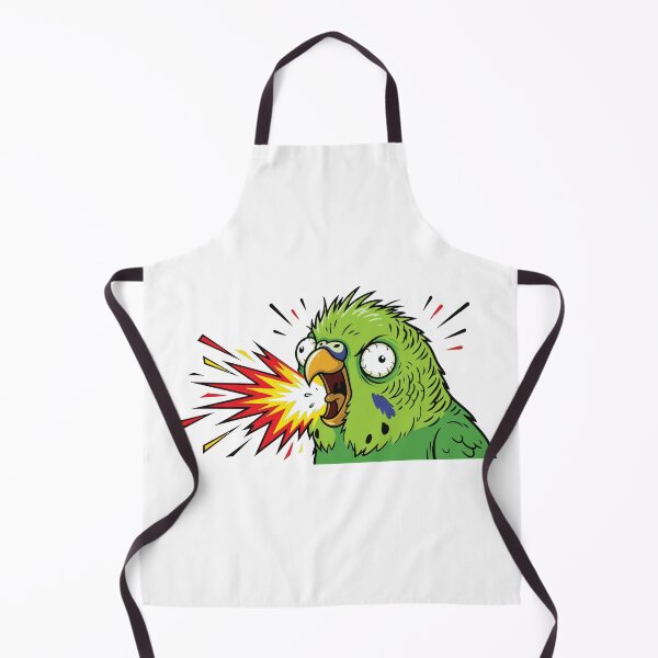 Item preview, Screaming Budgie AAAAA Loud Bird Art designed and sold by Petzzz.
