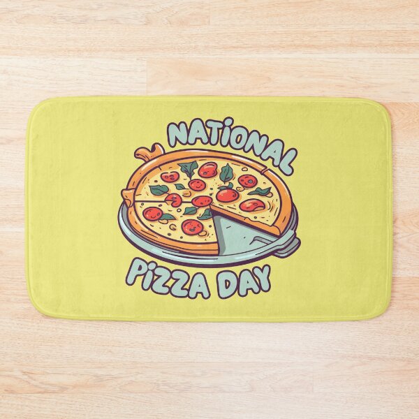 Item preview, National Pizza Day designed and sold by GOLDENGARDENART.