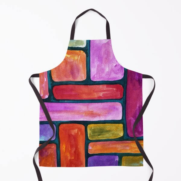 Item preview, Mod Bricks Watercolor designed and sold by Charlene Lanzel.