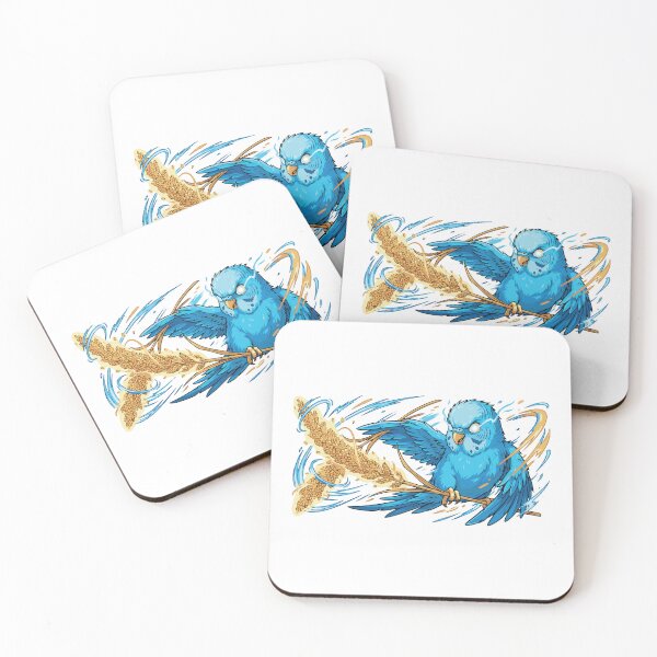 Item preview, Seed Or Violence Funny Budgie Millet Meme designed and sold by Petzzz.
