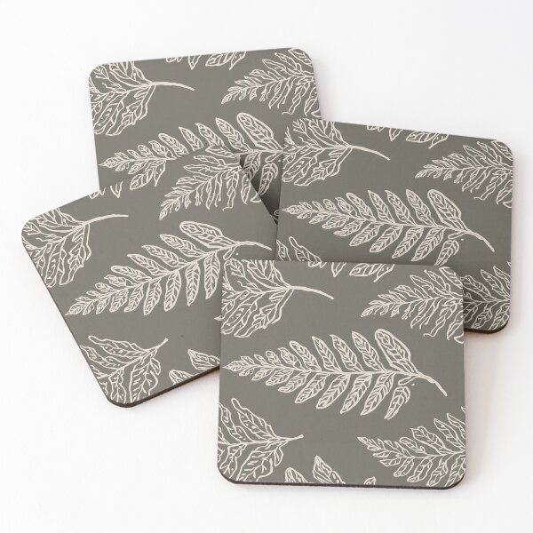 Item preview, Urban Botanica – Fern No.01 (Taupe Edition) designed and sold by GreennieArt.